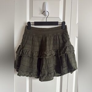 Aerie Crochet Skirt